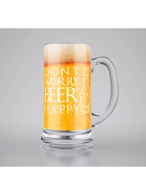 Халба за бира Madcolors - Don't Worry BEER Happy